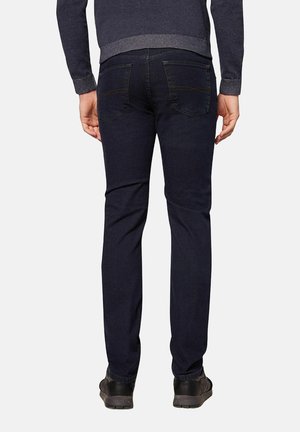 Slim fit jeans - blue black raw
