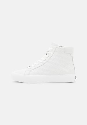 Korkeavartiset tennarit - white