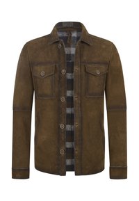 Milestone MSTORRES - Lederjacke - cognac