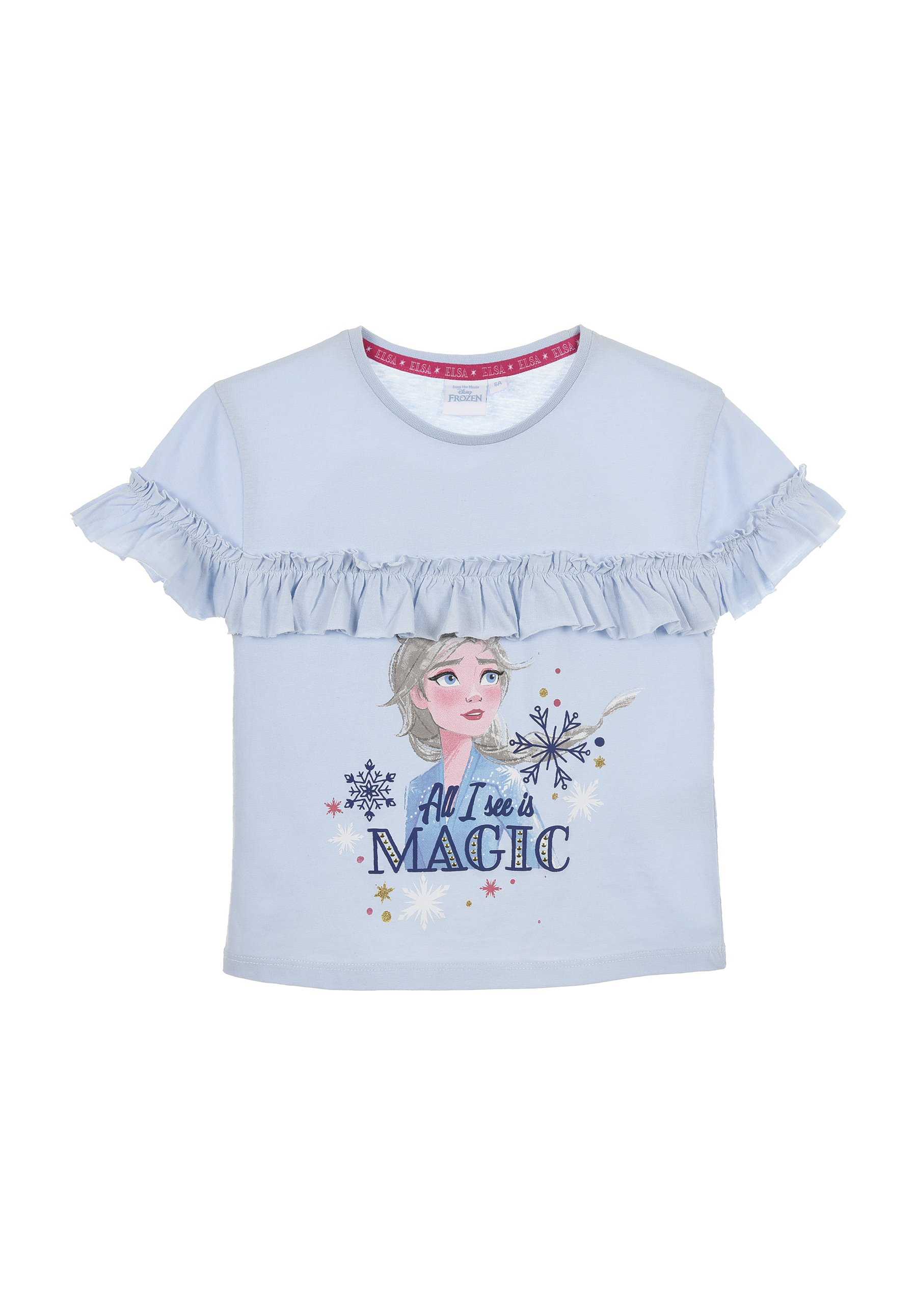 Disney FROZEN DISNEY FROZEN T-shirt con stampa hell blau