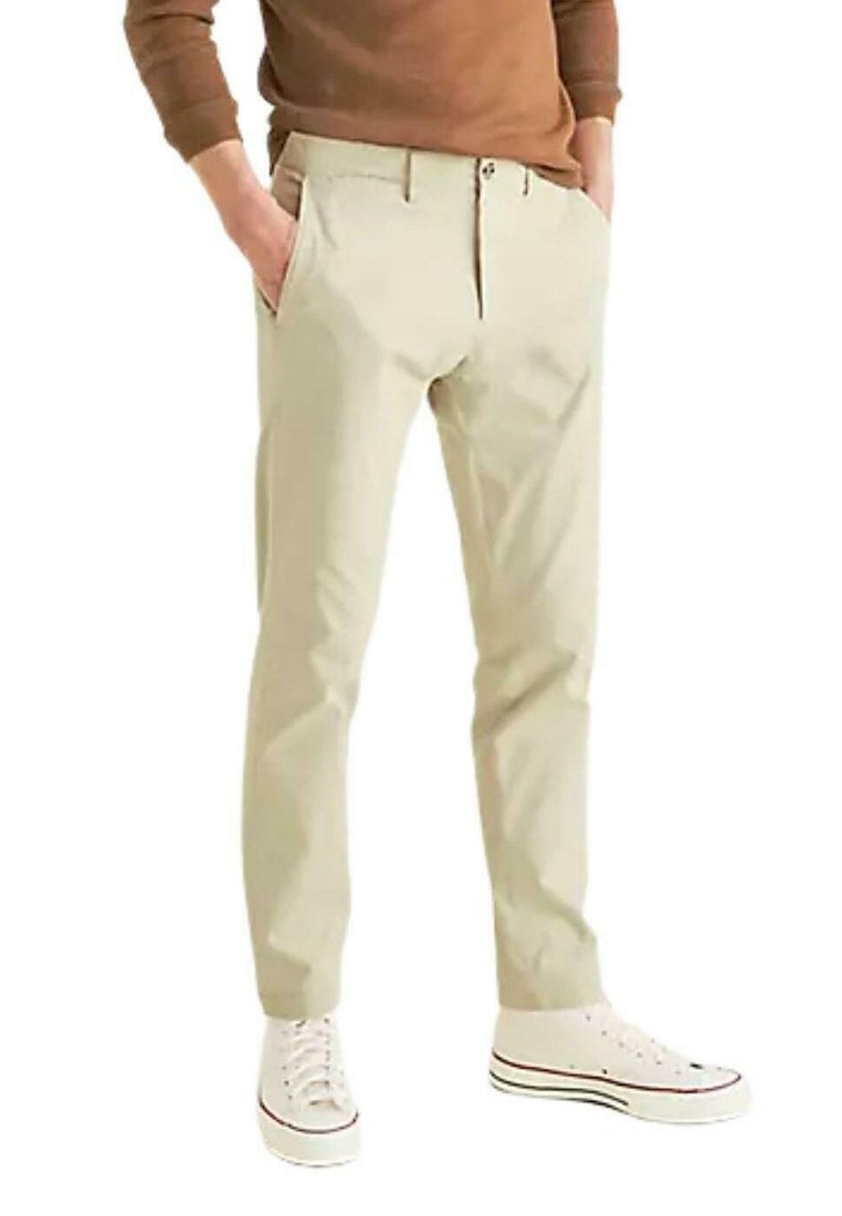DOCKERS PANTALÓN DOCKERS SMART FLEX TAPERED - Pantalones chinos - sahara  khaki/tierra - Zalando.es