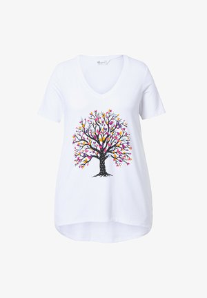 MIAMODA, BAUM-MOTIV - Triko s potiskem - snow white