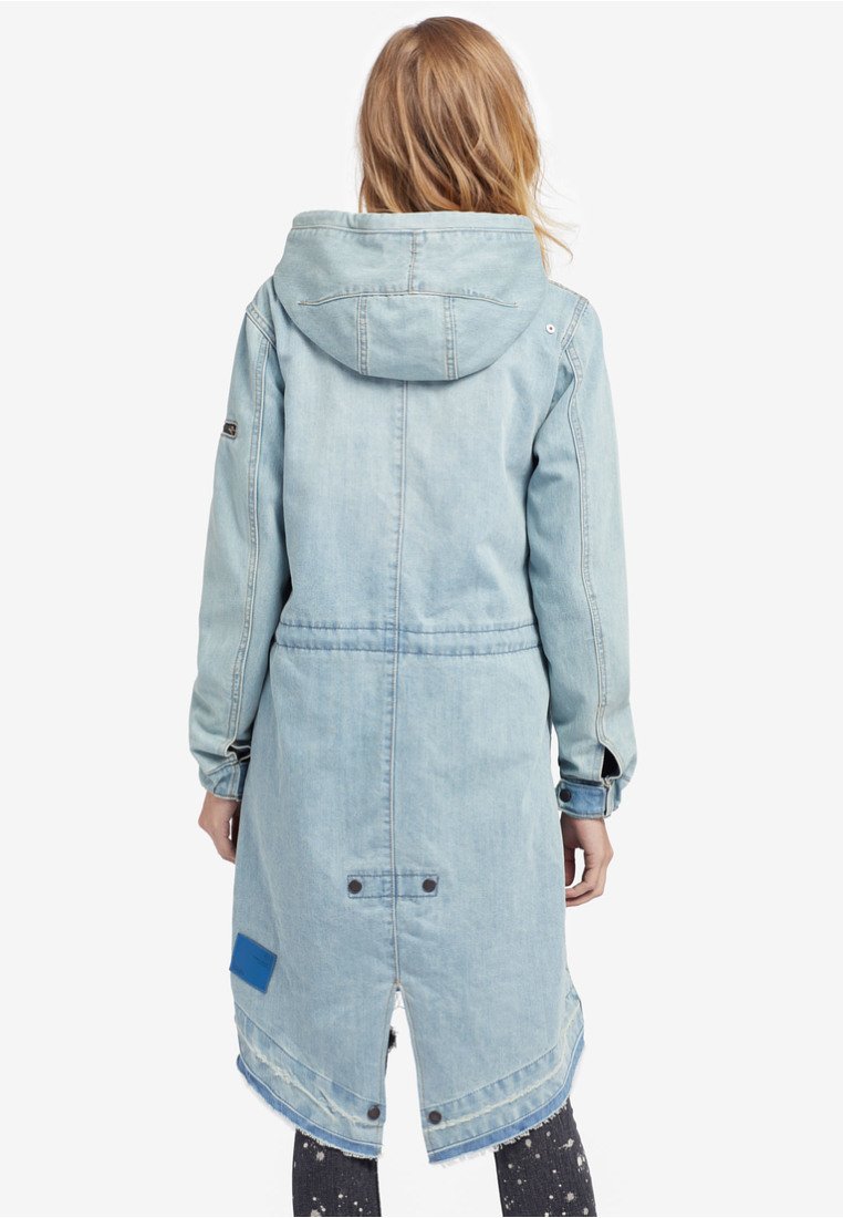 khujo MIRANDA - Parka - blue denim 