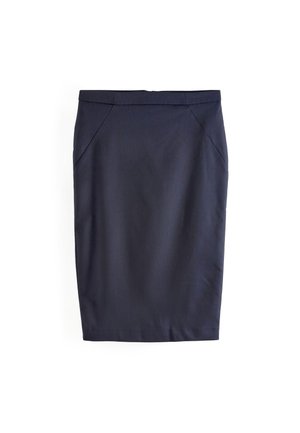 TAILORED MIDI PENCIL SKIRT - Pouzdrová sukně - blue