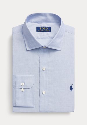 Polo Ralph Lauren, SLIM FIT POPLIN SHIRT - Zakelijk overhemd - light blue/white
