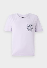 TILEBLOOM SCREEN TEE - Nyomott mintás póló - orchid petal