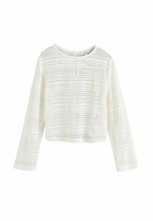REGULAR FIT -  LIGHTWEIGHT LONG SLEEVE  - Blouse - ecru