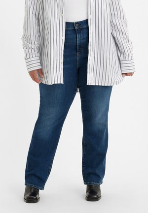 724™ HIGH RISE STRAIGHT - Jeans Straight Leg - blue wave dark