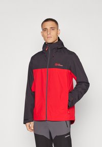 Jack Wolfskin - WEILTAL - Waterproof jacket - red Thumbnail Image 1
