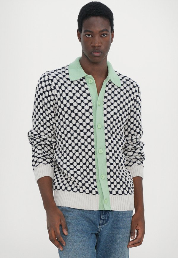 Cardigan - lime beige4