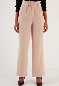 LELA REGULAR FIT - Broek - mink