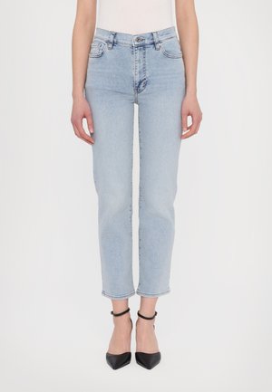 SLEEK STRAIGHT - Straight leg -farkut - light blue