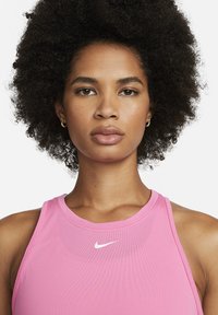 Nike Performance ONE TANK - Top - pinksicle/white