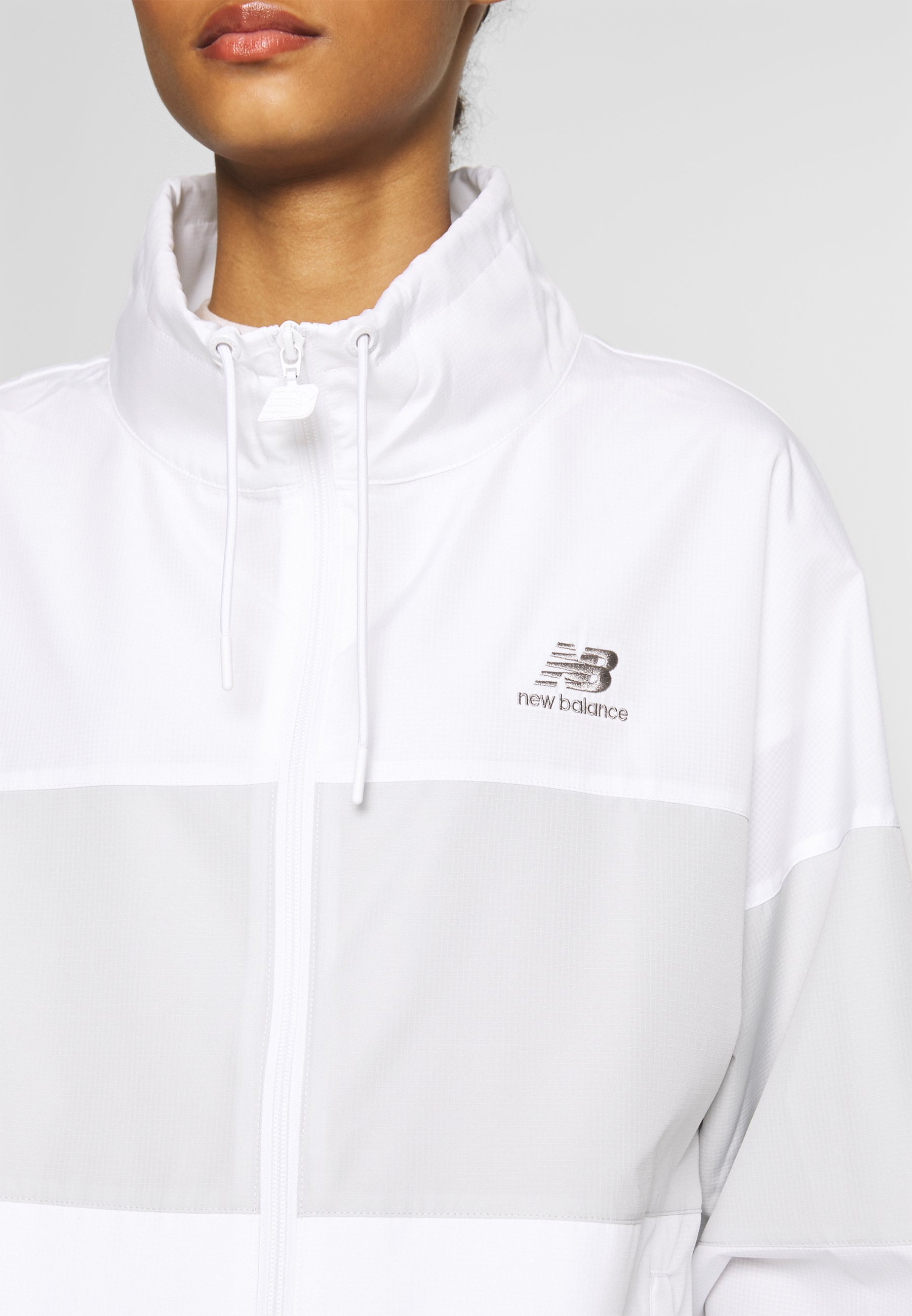 new balance white jacket