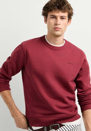 Pepe Jeans, PEPE JEANS CARDIGAN JEFFERSON CREW - Sweater - ruby wine red