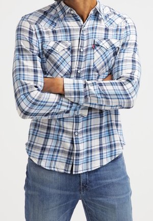 Chemise - mottled light blue