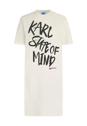 Karl Lagerfeld Jeans, KARL QUOTE - Jerseyjurk - egret