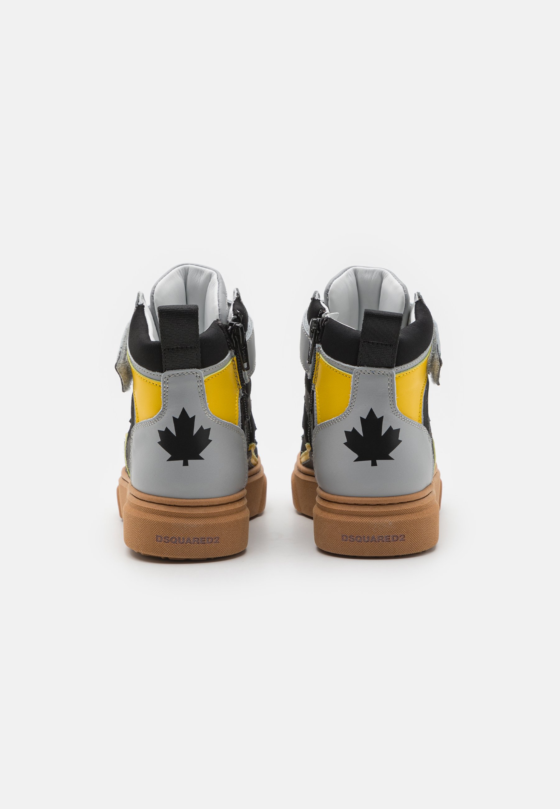 Dsquared2 UNISEX - Sneakers high - grey/white/yellow/gri - Zalando.ro