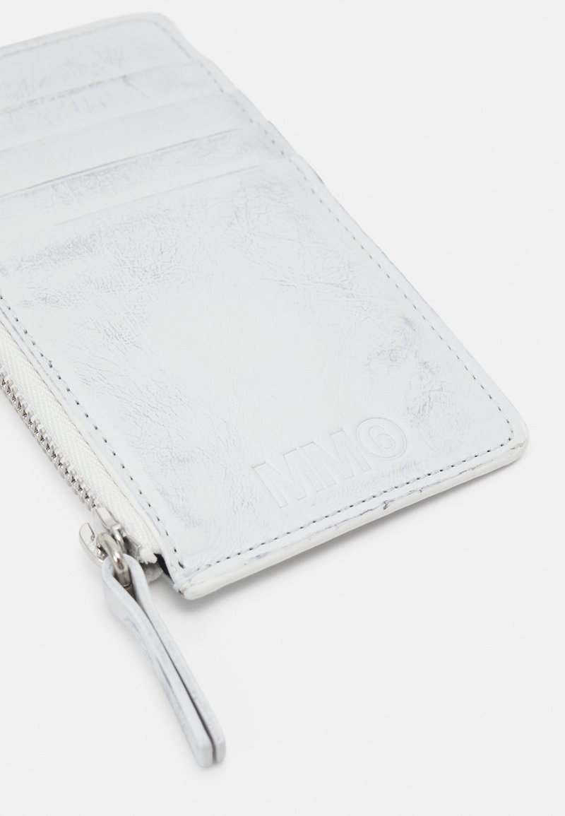 Damen Schmuck | MM6 Maison Margiela ZIP CARD HOLDER Geldbörse dirty white/offwhite - XE20847 Damen Schmuck | MM6 Maison Margiela ZIP CARD HOLDER Geldbörse dirty white/offwhite - XE20847