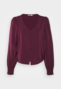 ONLSATURDAY V NECK - Blusa - winetasting