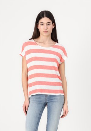 VMWIDE STRIPE  - T-shirt print - dubarry/snow white
