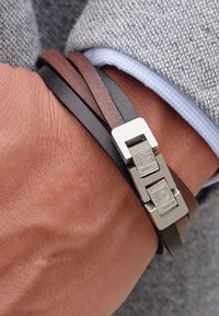 LUCLEON Armband - brown  black