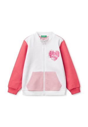 WITH ZIP - Sweat zippé - multicolor