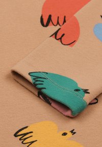JELLY MALLOW COLORFUL BIRD TURTLENECK UNISEX - Langarmshirt - brown