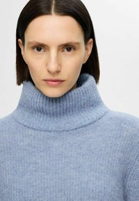 Selected Femme ROLLKRAGEN - Neule - endless sky