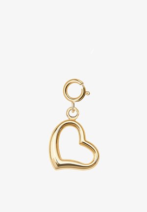 YES ZAWIESZKA ZŁOTA - SERCE - YES CHARMS złoty