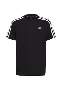 adidas Performance TEE - Camiseta estampada - black/white