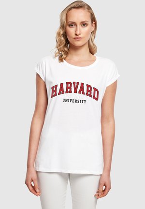 HARVARD UNIVERSITY SCRIPT - T-shirts print - white