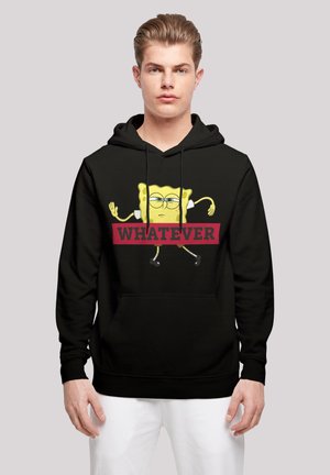 NICKELODEON SPONGEBOB SCHWAMMKOPF WHATEVER - Kapuzenpullover - black