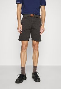 INDICODE JEANS - CONER - Shorts - raven Miniatuurafbeelding 1