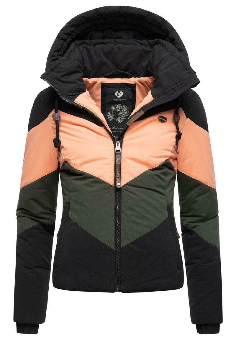Ragwear NOVVA BLOCK - Vinterjakker - black