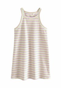 Next RACER REGULAR FIT - Stickad klänning - rainbow stripe