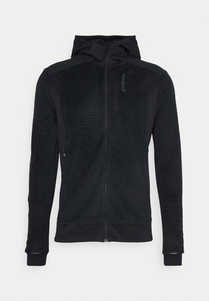 Norrøna FALKETIND ALPHA ZIP HOOD - Veste polaire - schwarz