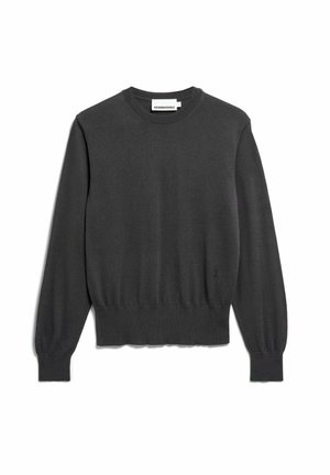 ARMEDANGELS, FINE KNIT - Strickpullover - dark steel