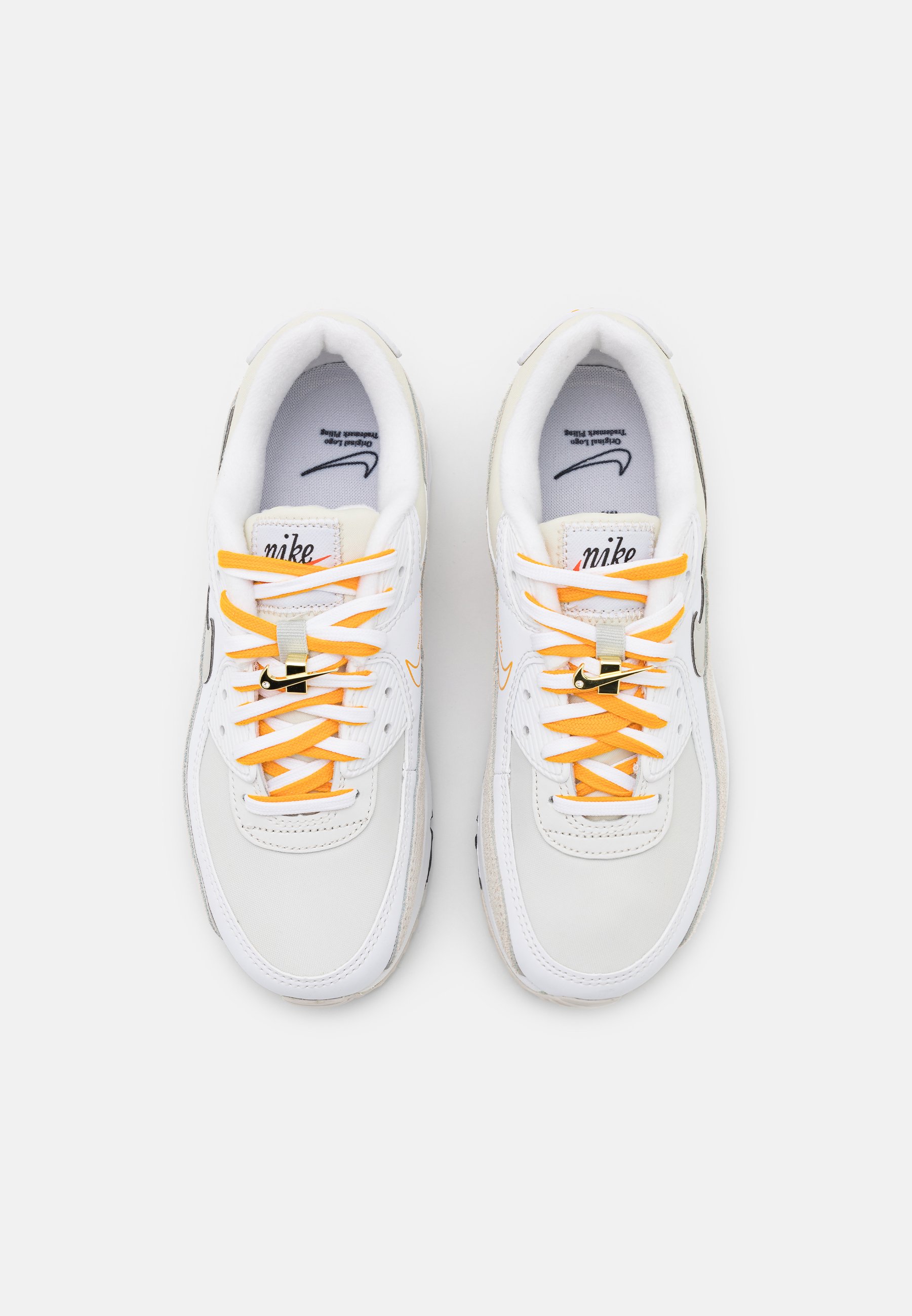 nike air max 90 womens white and gold