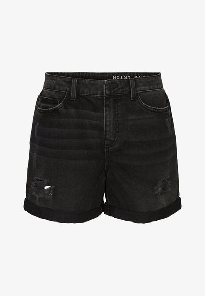 Short en jean - black denim