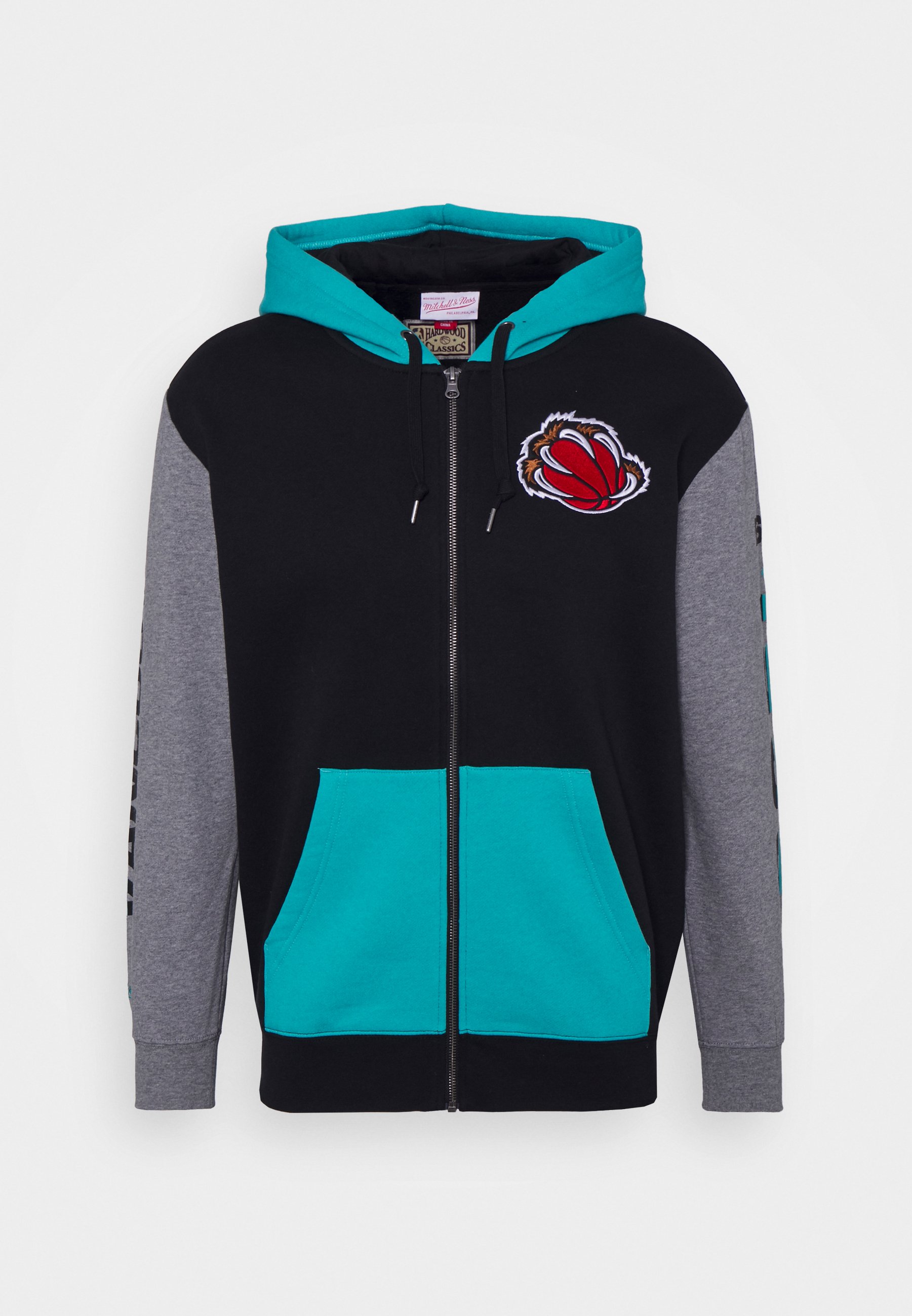 Mitchell \u0026 Ness NBA VANCOUVER GRIZZLIES FULL ZIP - Sudadera con cremallera  - black/negro - Zalando.es