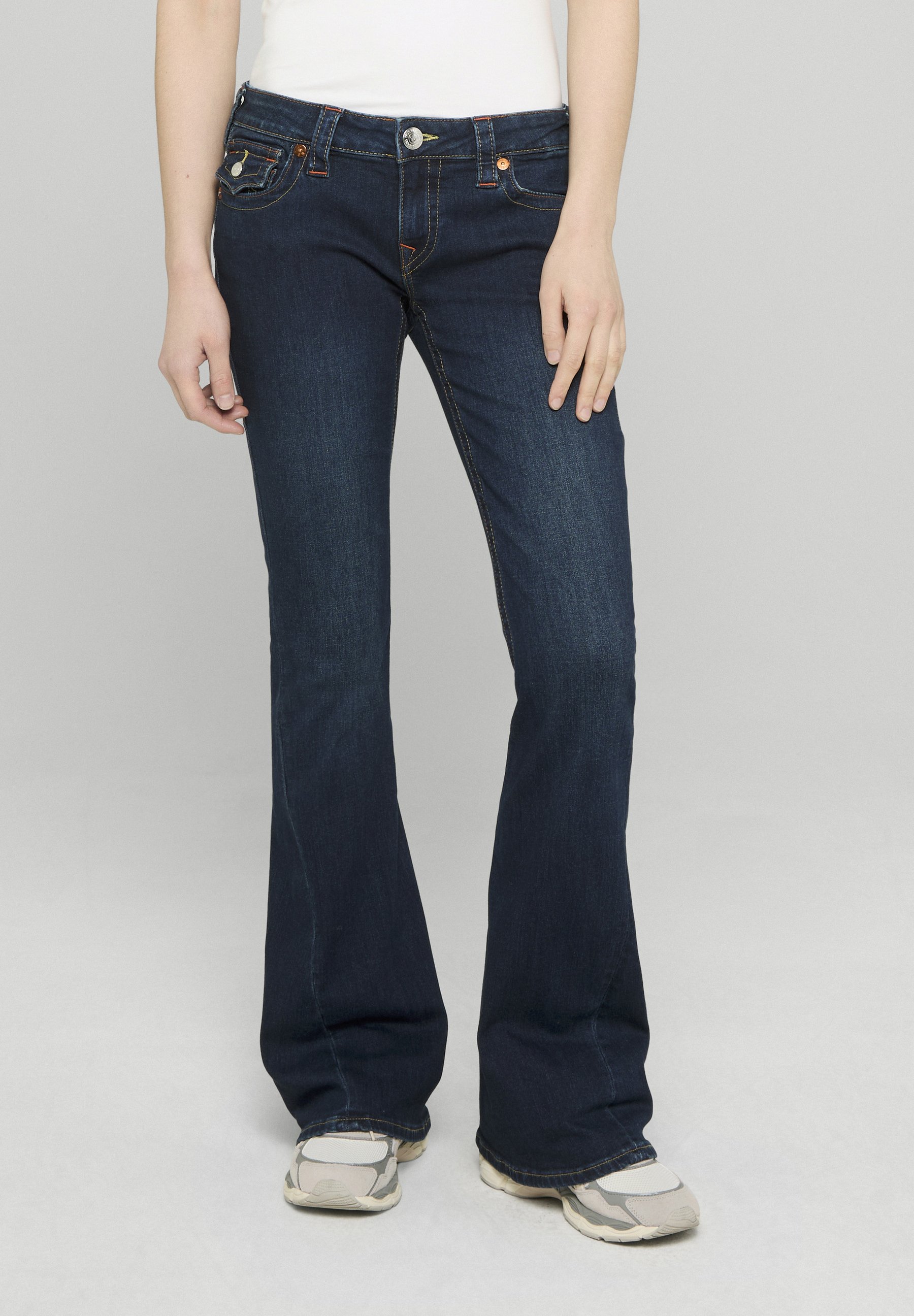True Religion JOEY FLARE - Bootcut jeans - dark muddy waters/dark 
