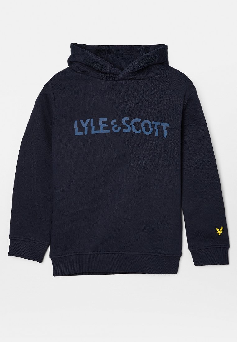Lyle & Scott Hoodie donkerblauw denim