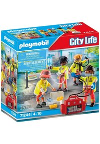 Playmobil CITY LIFE RESCUE TEAM - Toy - multi coloured