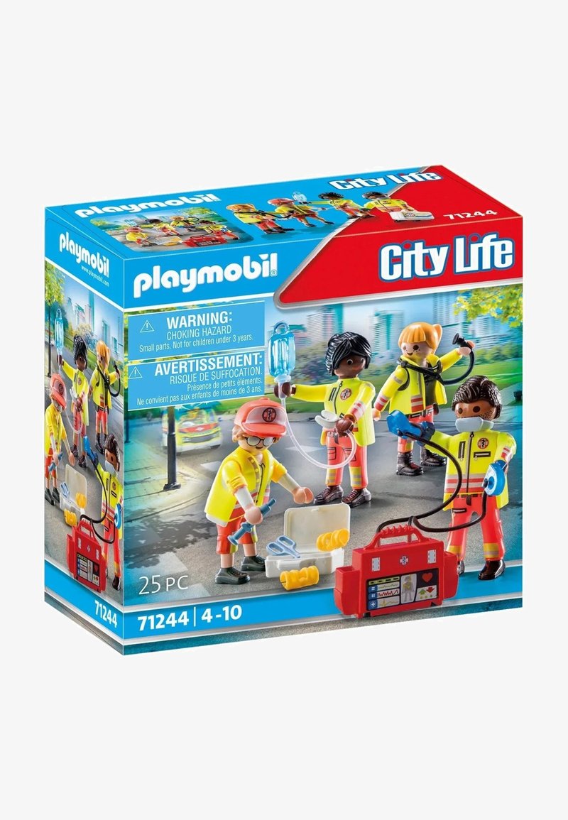 Playmobil CITY LIFE RESCUE TEAM - Toy - multi coloured
