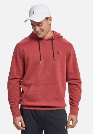 BRAYDEN - Kapuzenpullover - mineral red