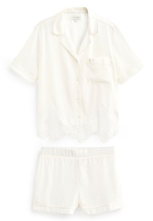 B BY TED BAKER IVORY BRIDAL SATIN SHORTS SET - Pizsama szett - ivory