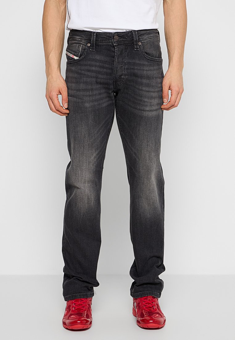 Diesel Straight leg jeans zwart Diesel Straight leg jeans zwart