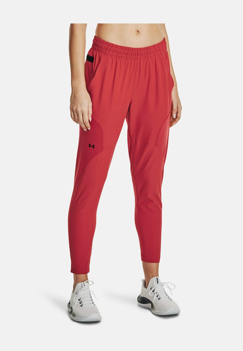 Under Armour UA UNSTOPPABLE HYBRID Trainingsbroek chakra/oranje