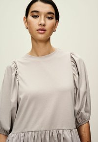 Next PUFF SLEEVE MINI - REGULAR FIT - Trikoomekko - grey